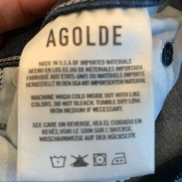 Agolde Sophie Crop Jeans size 25 - Picture 5 of 8